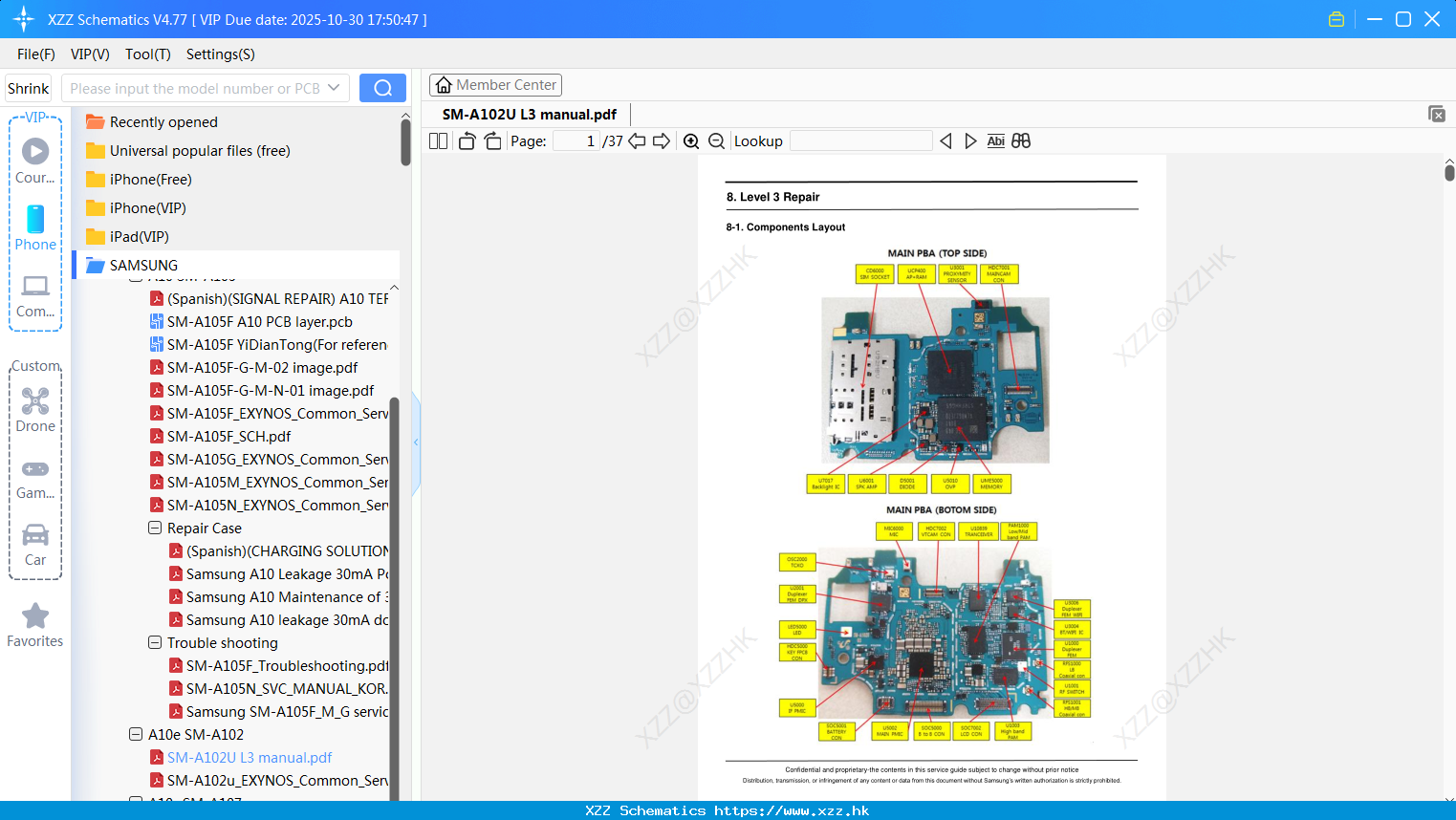 Samsung SM-A102U L3 Manual